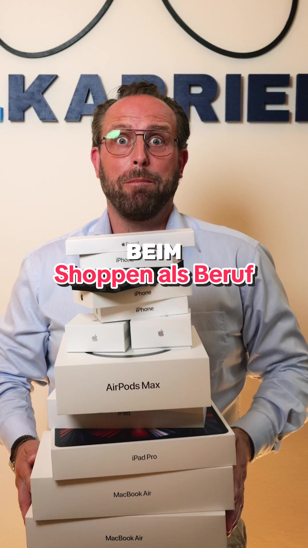 Standbild aus dem Video über Shoppen als Beruf
