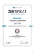 Zertifikat der Laser-Ausbildung von Hana Lattenstein bei Mtech Wien