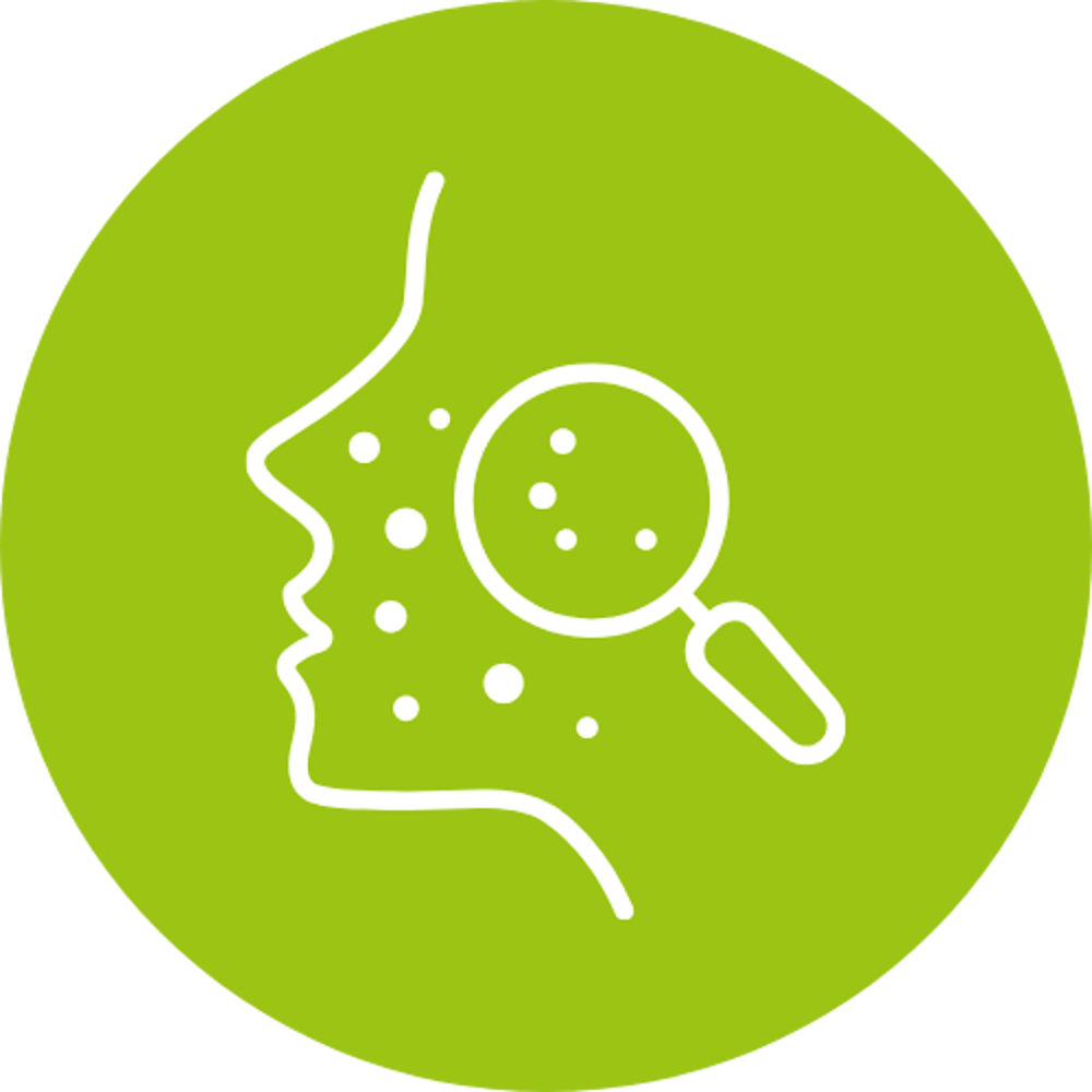 Symbol Hautanalyse