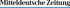 mitteldeutsch zeitung logo