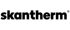 Logo mit dem schwarzen Text "skantherm" und einem kleinen eingekreisten "R" für registrierte Marke.