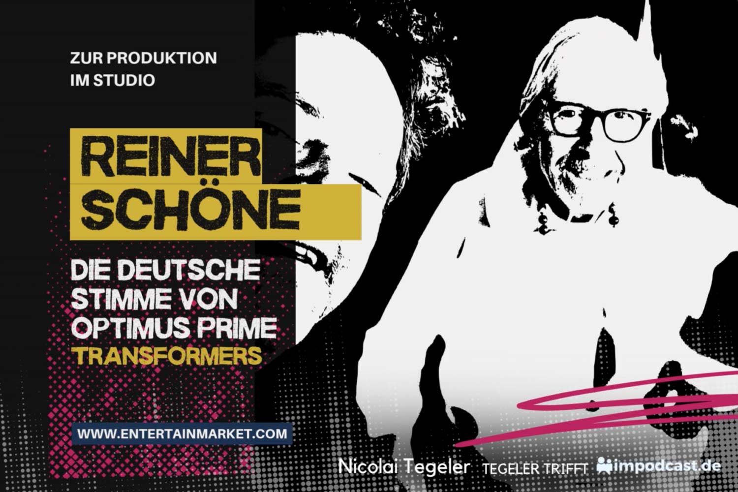 Audiogramm: Reiner Schöne zu Gast bei Nicolai Tegeler im Podcast So tickt Berlin