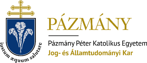 Pázmány Péter Katolikus Egyetem – Jog- és Államtudományi Kar logó