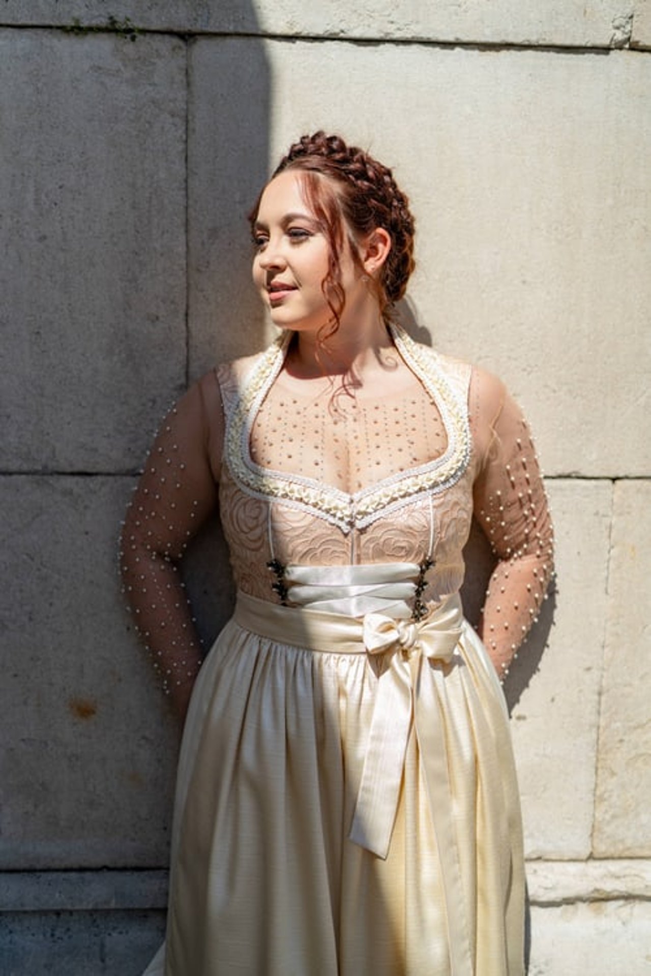 Cream Dirndl