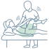 Illustration zur Leistung Krankengymnastik ZNS (KGZNS)