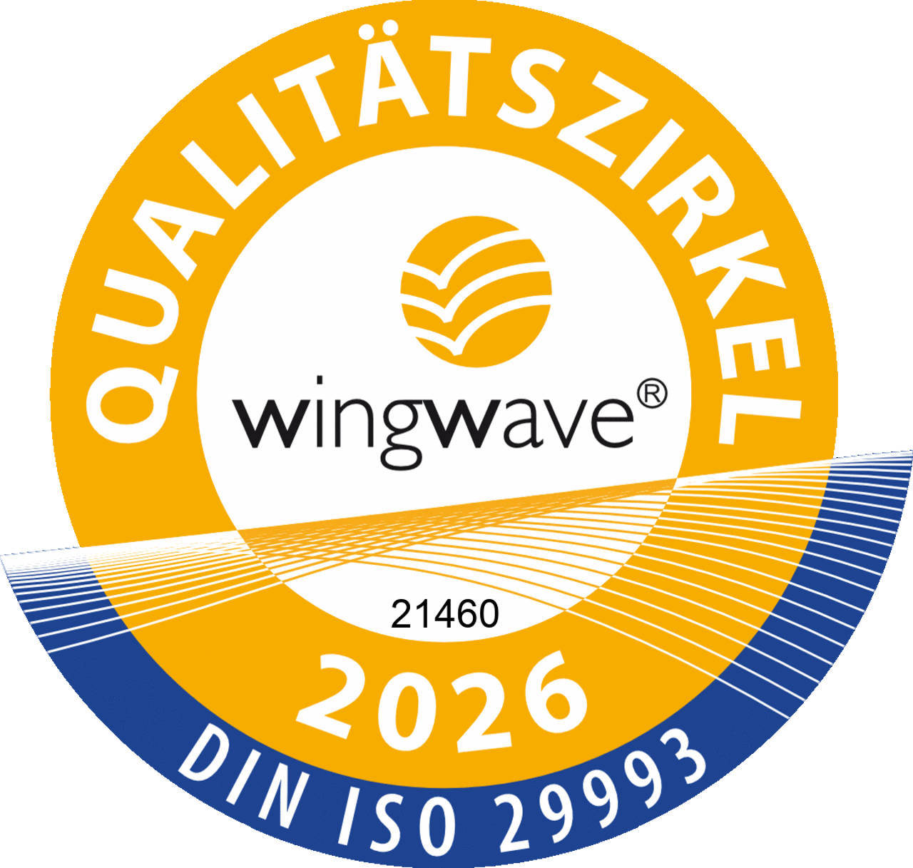 wingwave® Qualitätszirkel Siegel