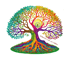 Farbenfrohe Illustration eines Baumes mit tief verwurzelten Wurzeln und leuchtender Krone, symbolisierend die V.E.N.U.S.® Zentrierungstherapie. Diese Methode innerhalb der Reflextherapie hilft, frühkindliche Reflexe und tief sitzende Muster wie die Auswirkungen eines verlorenen Zwillings zu lösen. Sie fördert innere Ruhe und unterstützt Menschen dabei, alte Blockaden zu durchbrechen und emotionale Balance zu finden.