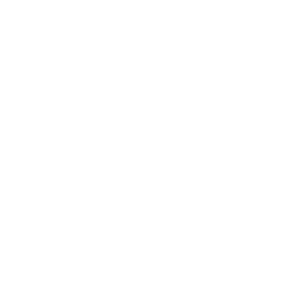 Weißes spiralförmiges Logo, das an eine Kamera-Blende erinnert, auf dunkelgrünem Hintergrund.