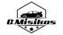 Logo mit schwarzem Auto-Silhouette, "C.Misikos" Text und drei Sternen auf grünem Hintergrund.