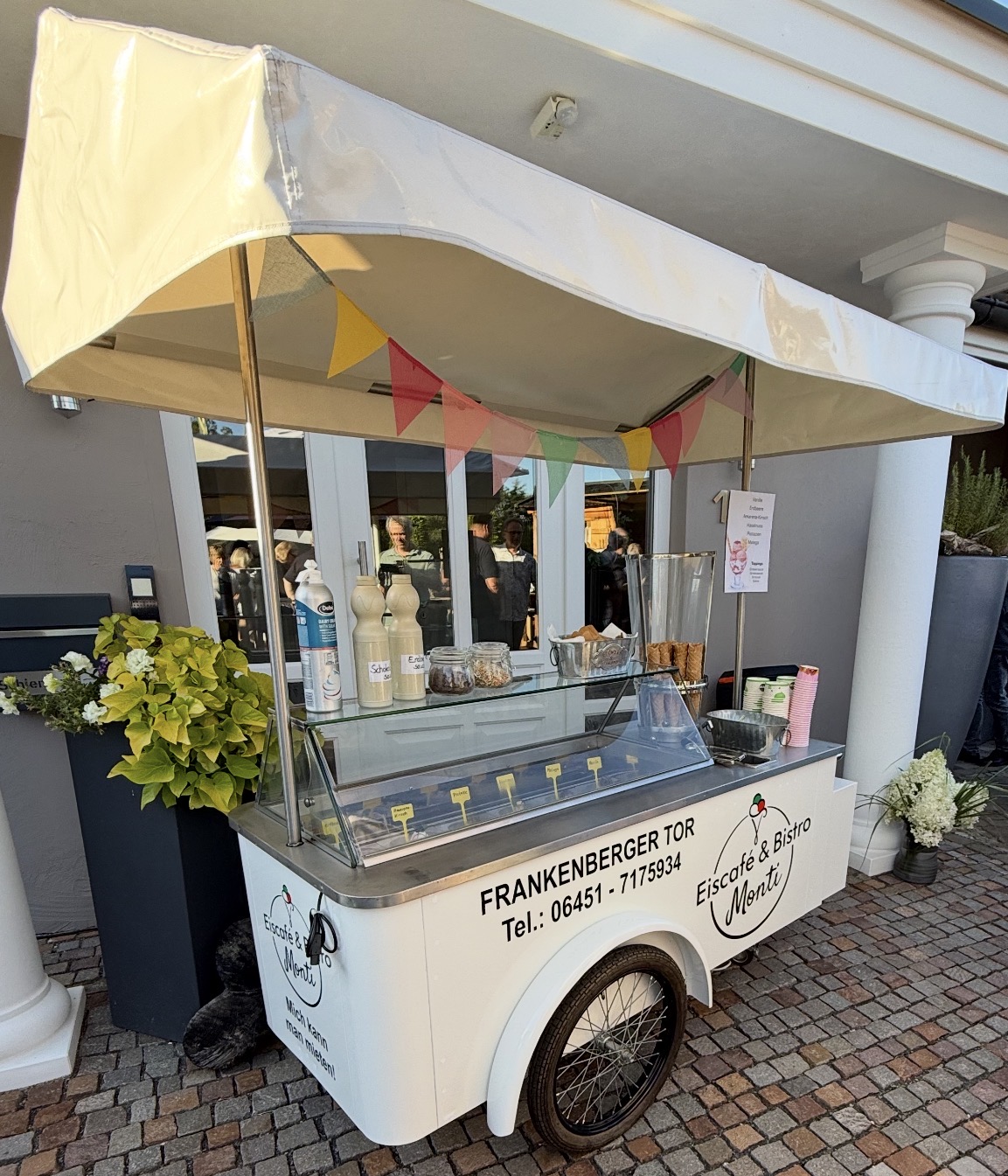 Eiswagen-Catering