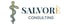 Logo von Salvorè Consulting mit Äskulapstab und Schriftzug "SALVORÈ CONSULTING".