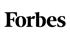 Forbes logo in black serif font on a dark green background.