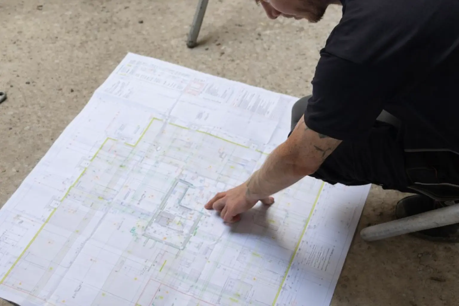 Neuverlegung Leitungen