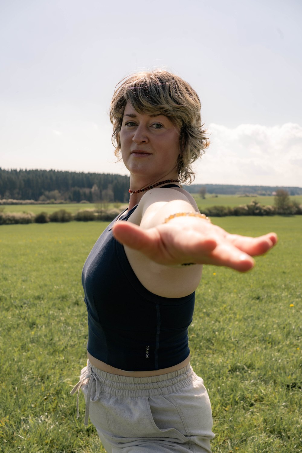 Felicitas Knapp, zertifizierte Ernährungsberaterin, Yoga-Lehrerin und Aromaberaterin
