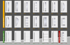 24 moderne Haustüren in Weiß, aufgeteilt in drei Preisgruppen: PG 1, PG 2, PG 3.