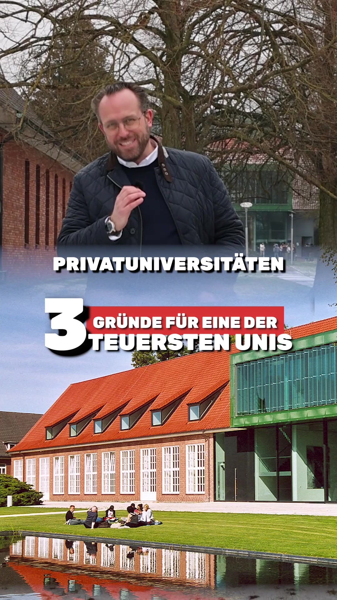 Standbild aus dem Video über drei Gründe für die Constructor University