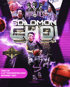 Basketball player Solomon Choi in a jersey, with text "MOBTIES", "SOLOMON CHOI", "5 AM BROTHERHOOD", "JERSEY #0", "A 6'0" POINT/SHOOTING GUARD", "NICKNAMED "SOLO"".