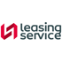 Rotes stilisiertes "LS"-Logo links; rechts daneben der Text "Leasing service" in Grau.
