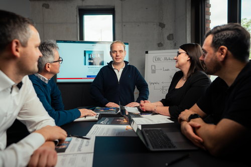Aufnahme aus einem RMC-Shooting für eine Handwerker-Website