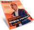 Business Deccan Magazin-Cover mit Javid Niazi-Hoffmann und dem Titel „Number One Business Strategist in Europe“.