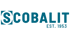 Blaues Scobalit Logo mit "EST. 1953" auf dunkelgrünem Hintergrund.