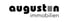 Schwarzer Schriftzug Augustin Immobilien 