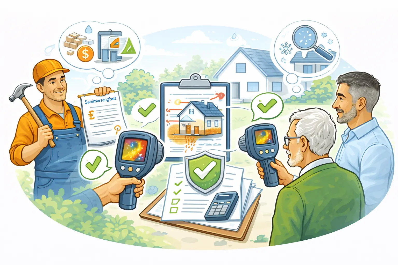 Bauphysik Taupunkt Analyse