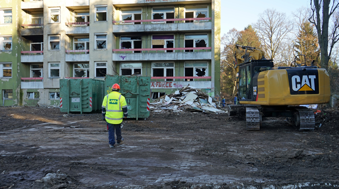 Entkernung und Schadstoffsanierung Krankenhaus Mariendorfer Weg Berlin durch ABBAU WIWA WAGNER GmbH