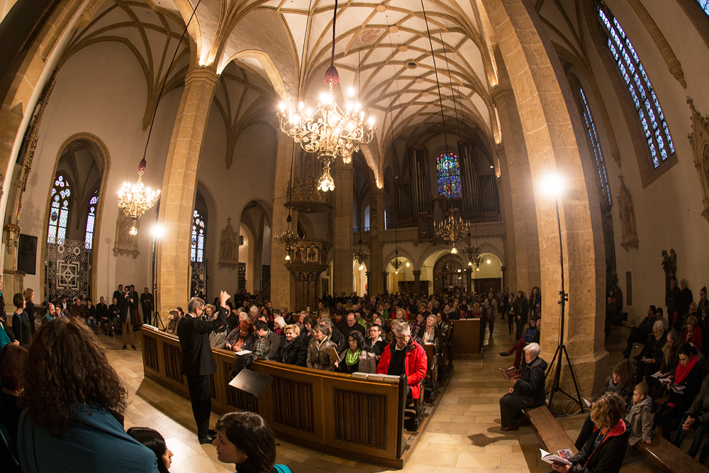 The vocal group SOSAMMA at the Songs of Spirit concert, Voices of Spirit 2015, Graz