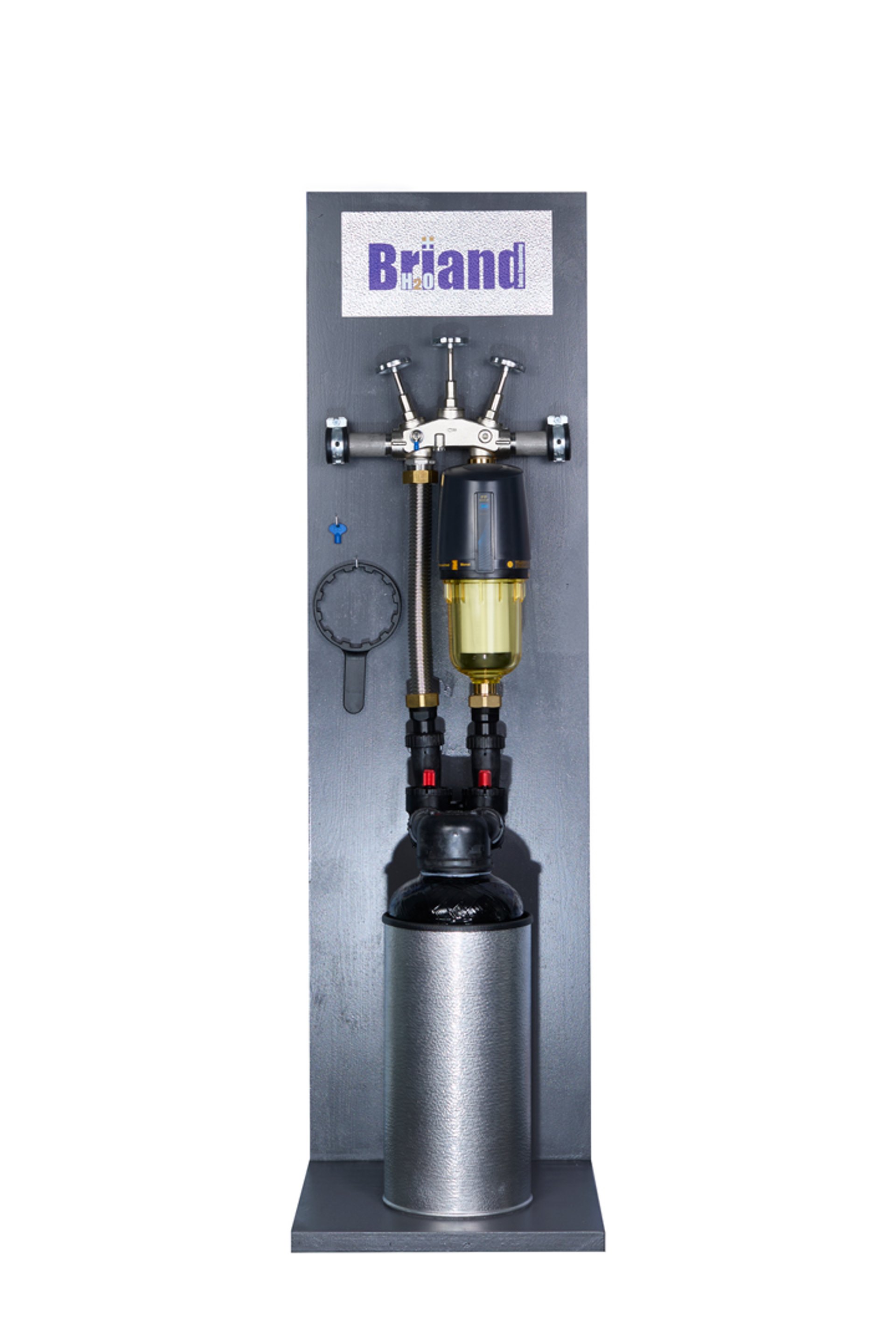 Briand H2O Filtersystem mit Feinfilter und Aktivkohlefilter