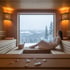 Gemütliche Sauna im Studio