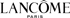 Lancôme Paris Logo mit schwarzem Text auf dunkelgrünem Hintergrund.