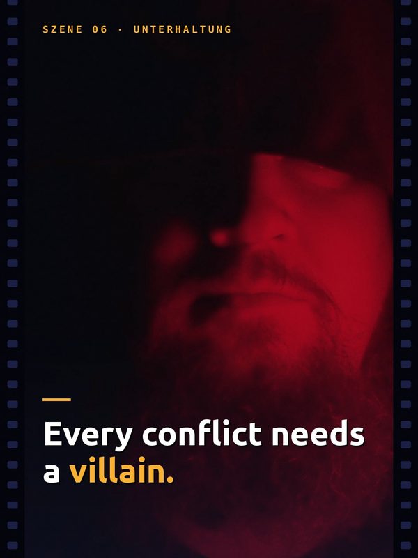 Tablepottlers: Every conflict needs a villain.