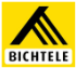 Bichtele Logo mit schwarzem "A"-Symbol auf gelbem Hintergrund