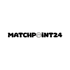 MATCHPOINT24-Logo mit einem Tennisball anstelle des Punktes über dem „i“.
