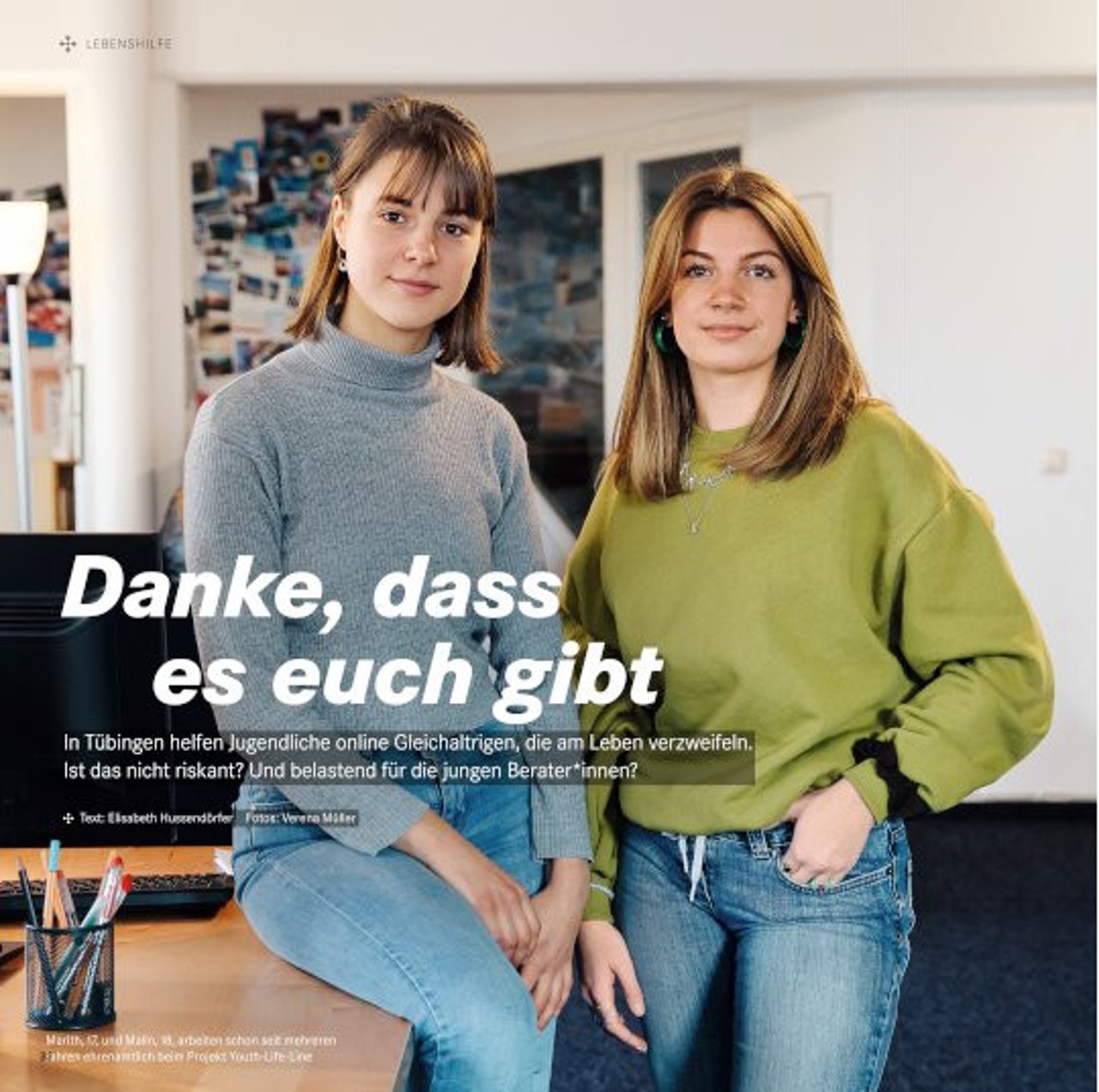 Danke, dass es euch gibt.