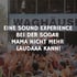 Crowd-Surfer auf einem Festival mit Text: Eine Sound Experience bei der sogar Mama nicht mehr LAUDAAA kann!