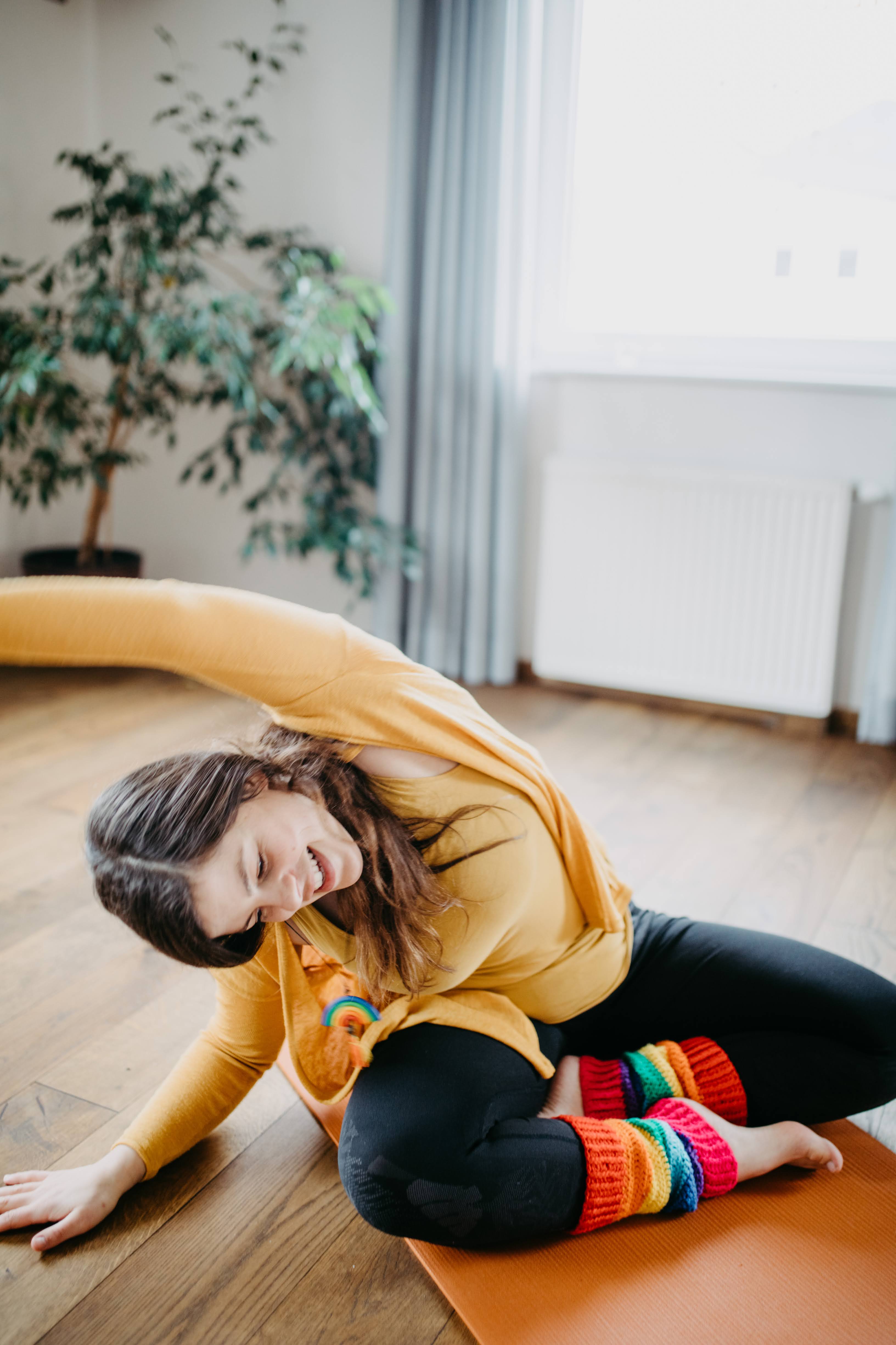 Eltern-Kind-Yoga mit Riccarda