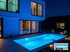 Beleuchteter Pool von Poolbau Hirsch