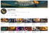 A YouTube channel page for LegendFiction with the banner "The Coolest Storytellers in the World" and a grid of video thumbnails.