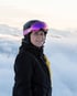 Heike Schoof, Social Media Beraterin beim Skifahren