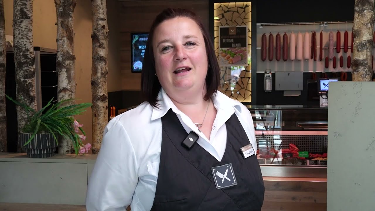 Daniela, Verkäuferin bei der Metzgerei Böhmfelder