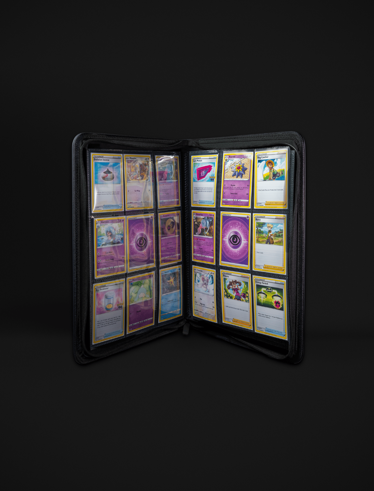 Lunar Shadow 9-Pocket Trading Card Binder