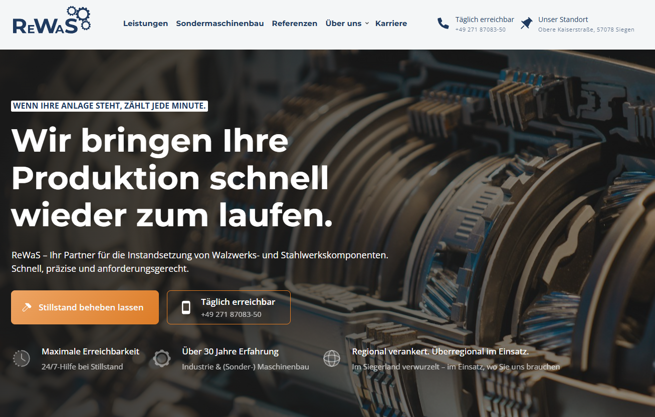 Website Referenz