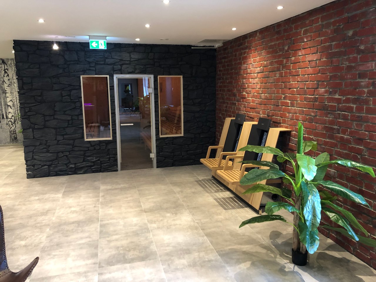 Wellness-Bereich im High Class Fitness Studio