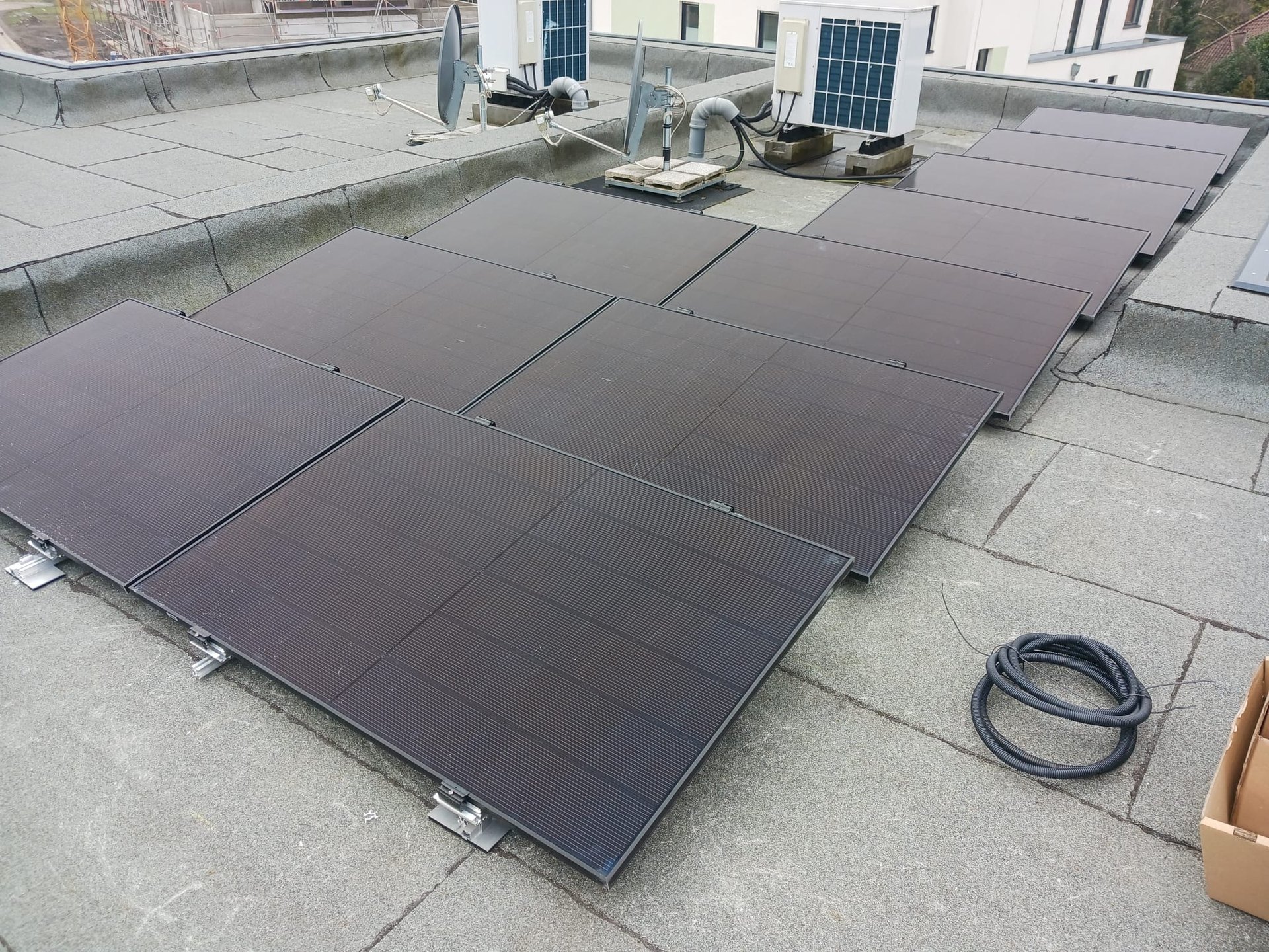 Stromspeicher Installation