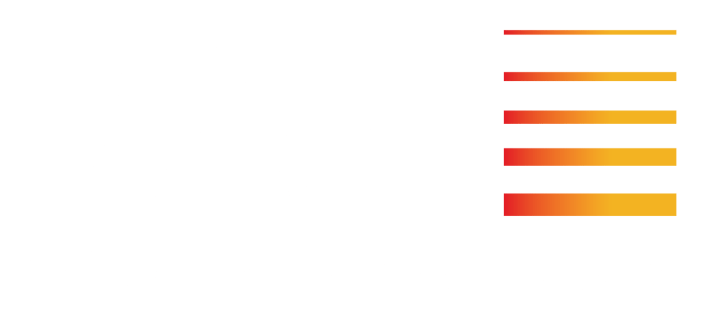 Logo der Rechtsanwaltskammer Freiburg mit dem Schriftzug RAK und sechs rot-gelben horizontalen Linien auf schwarzem Grund.