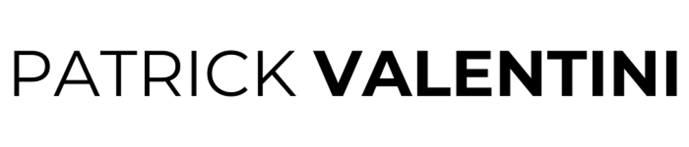 Patrick Valentini Logo Schriftzug
