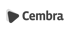 Logo mit grauem Play-Symbol und dem Text "Cembra".
