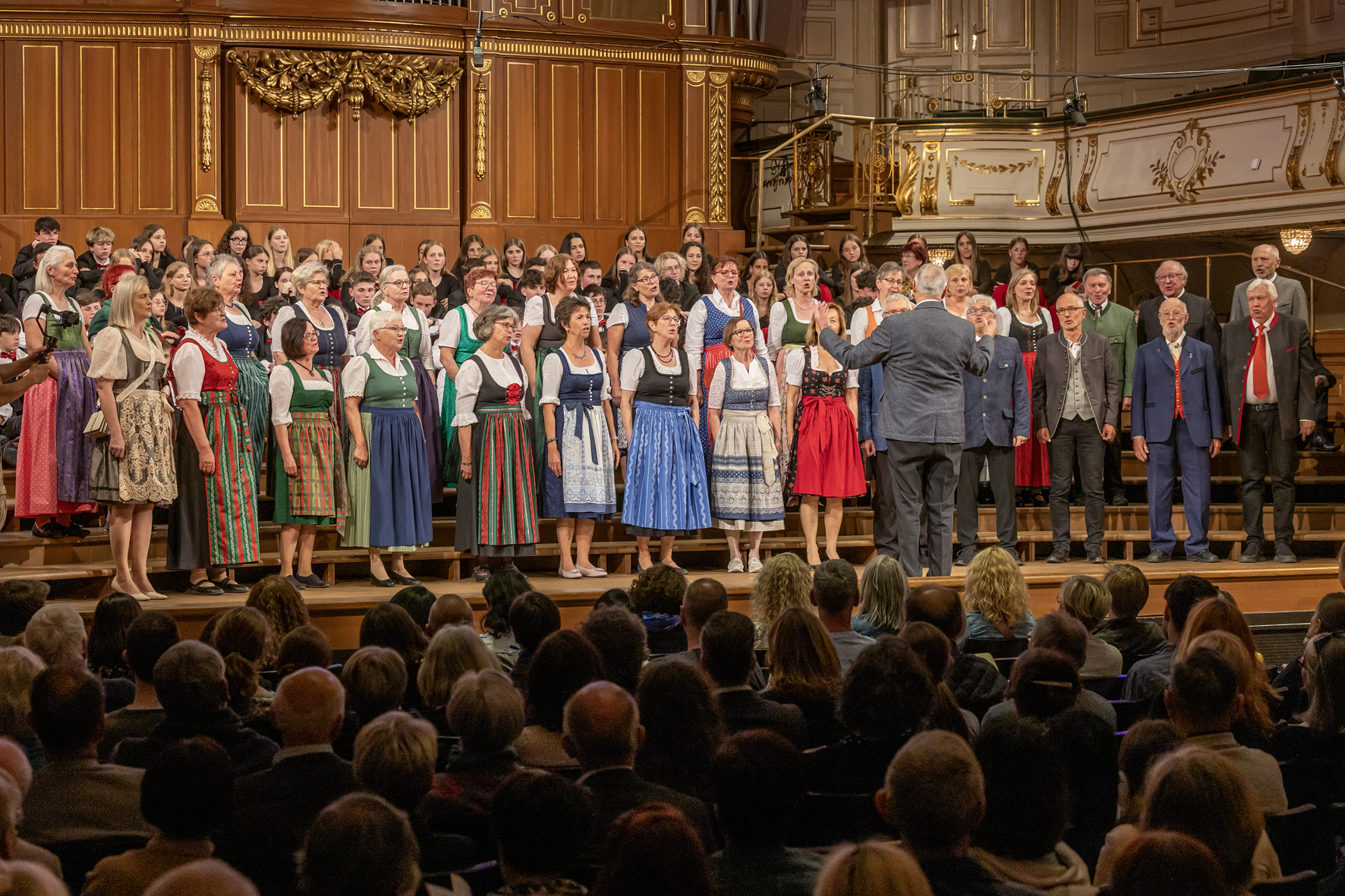 Vocale Mostviertel at the opening concert in the Stefaniensaal, Voices of Spirit 2025, Graz